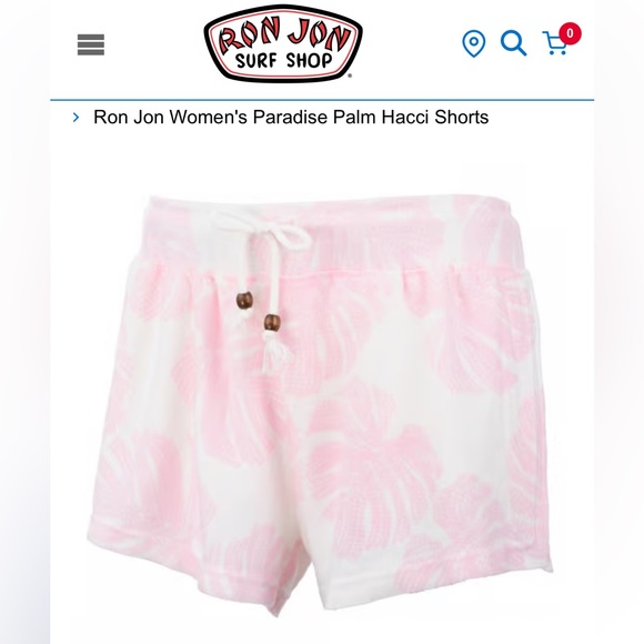 NWT Ron Jon Paradise Palm Hacci shorts xl - Picture 2 of 9